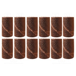 1 set x PG MINI - M.3690 - Grinding belts, 6.3mm, grain 120, 12pcs.