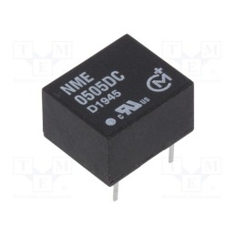 1 pcs x Murata Power Solutions - NME0505DC - Converter: DC/DC, 1W, Uin: 4.5÷5.5V, Uout: 5VDC, Iout: 200mA, DIP
