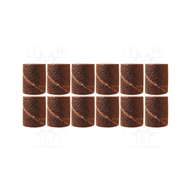 1 set x PG MINI - M.3660 - Grinding belts, 9.5mm, grain 120, 12pcs.