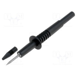 1 pcs x AXIOMET - AX-CP-05-B - Probe tip, 10A, black, Tip diameter: 2mm, Socket size: 4mm