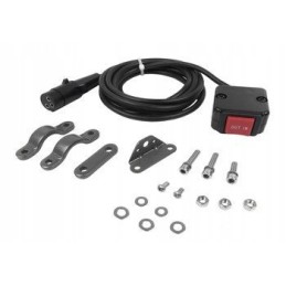 Winch switch on handlebar set