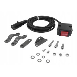 Winch switch on handlebar set