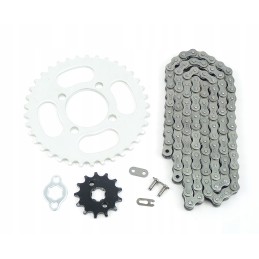 Drive chain sprocket quad atv 110 125 bombardier