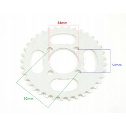 Drive chain sprocket quad atv 110 125 bombardier