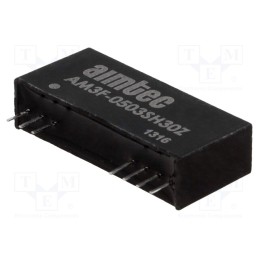 1 pcs x AIMTEC - AM3F-0503SH30Z - Converter: DC/DC, 3W, Uin: 4.5÷5.5V, Uout: 3.3VDC, Iout: 800mA, SIP12