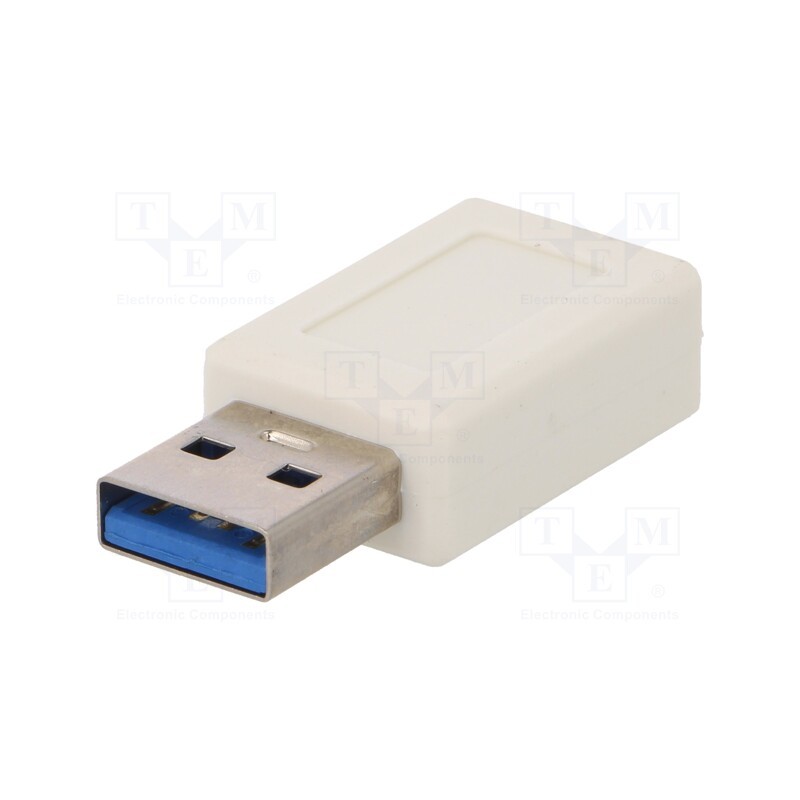 1 pcs x Goobay - 55225 - Adapter, USB 3.0, USB A plug,USB C socket, white