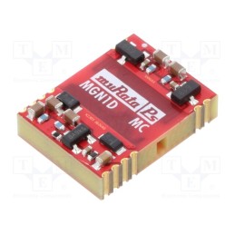 1 pcs x Murata Power Solutions - MGN1D120603MC-R7 - Converter: DC/DC, 1W, Uin: 10.8÷13.2V, Uout: 6VDC, Uout2: -3VDC, SMD