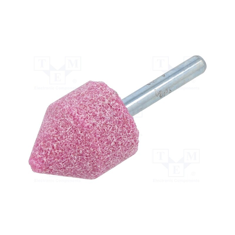 1 pcs x PG PROFESSIONAL - MB.006 - Grindingstone, Ø: 25mm, Ø: 6mm, Tip mat: aluminium oxide