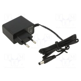1 pcs x ESPE - E0909W2E-2555 - Power supply: switched-mode, plug, 9VDC, 1A, 9W, Plug: EU, 76%