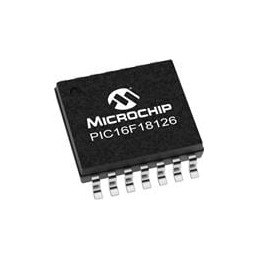 1 pcs : PIC16F18126T-I/ST - 8-bit Microcontrollers - MCU 28KB Flash, 512B RAM, 128B EEPROM, 12b Diff. ADCC, 2x16-bit dual PWM
