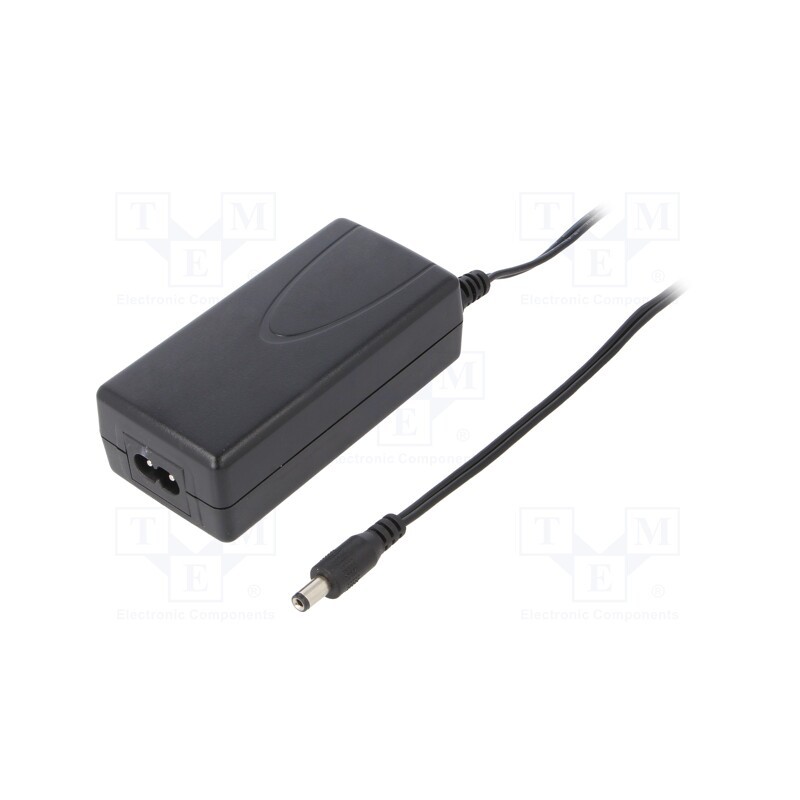 1 pcs x CELLEVIA POWER - CLD-6012-T2-ER - Power supply: switched-mode, 12VDC, 5A, Out: 5,5/2,1, 60W, desktop