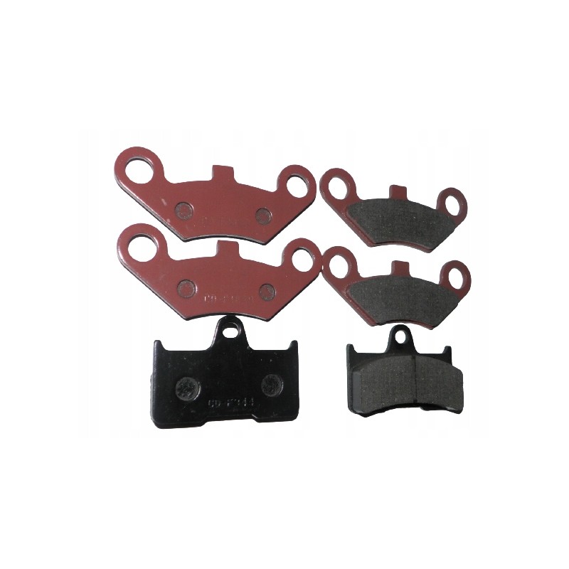 Cf moto 800 front rear brake pads set