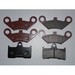 Cf moto 800 front rear brake pads set