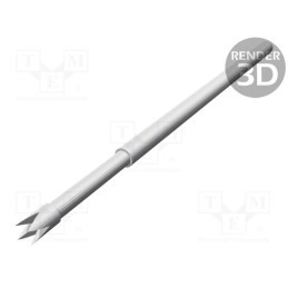 1 pcs x TEKON - TK 0045N V 1,27 C 200 A - Test needle, Operational spring compression: 5.1mm, 3A, TK0045N