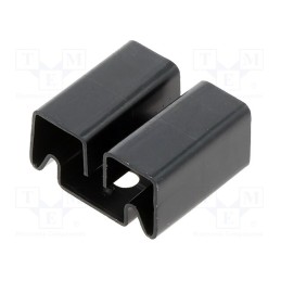 1 pcs x ALUTRONIC - CK980/SE - Heatsink: moulded, TO220, black, L: 11mm, W: 22mm, H: 19mm, 21K/W