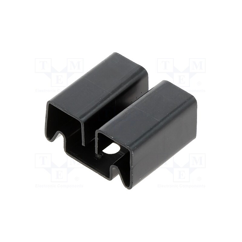 1 pcs x ALUTRONIC - CK980/SE - Heatsink: moulded, TO220, black, L: 11mm, W: 22mm, H: 19mm, 21K/W