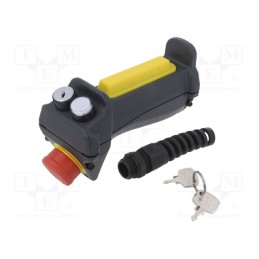 1 pcs x IDEC - HE2G-21SHE-L-K - Safety switch: enabling switch, HE2G, DPDT, IP65,IP66,IP67