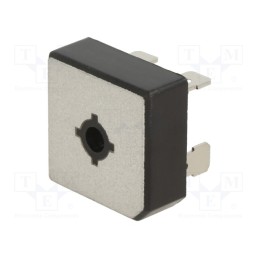 1 pcs x DC COMPONENTS - BR5005 - Bridge rectifier: single-phase, Urmax: 50V, If: 50A, Ifsm: 500A