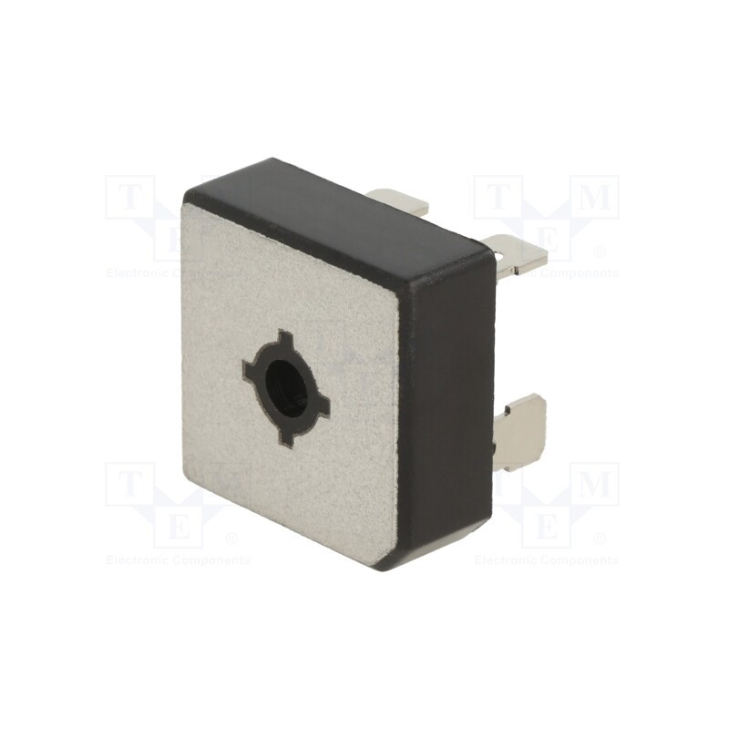 1 pcs x DC COMPONENTS - BR5005 - Bridge rectifier: single-phase, Urmax: 50V, If: 50A, Ifsm: 500A