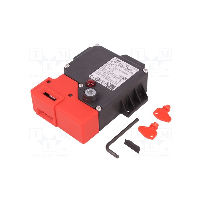 1 pcs x IDEC - HS1L-DQ44KMSR-R - Safety switch: bolting, HS1L, NC x4, IP67, Electr.connect: G1/2