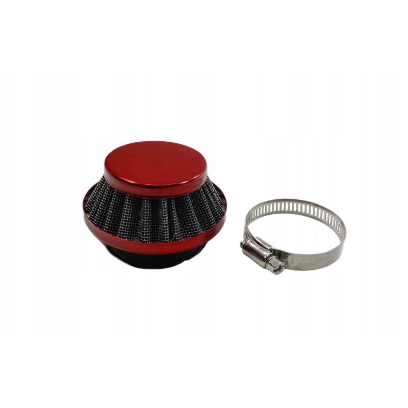 Pocket conical air filter, red, fi42mm, br