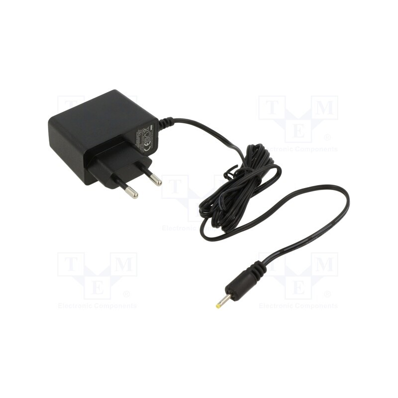 1 pcs x ESPE - E0909W2E-07235 - Power supply: switched-mode, plug, 9VDC, 1A, 9W, Plug: EU, 76%