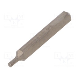 1 pcs x WIHA - 40622 - Screwdriver bit, hex key, HEX 1/16', Overall len: 28mm, MICRO