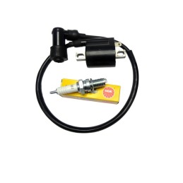 Coil spark plug ignition pipe atv quad loncin eagle