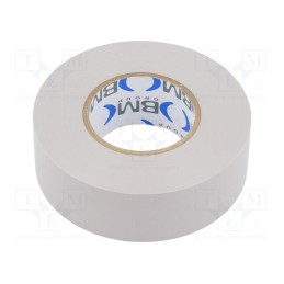 1 rol x BM GROUP - BMESB2525GR - Tape: electrical insulating, W: 25mm, L: 25m, Thk: 0.15mm, grey, 200%