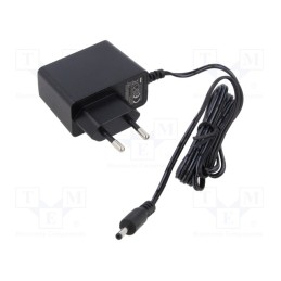 1 pcs x ESPE - E0909W2E-1335 - Power supply: switched-mode, plug, 9VDC, 1A, 9W, Plug: EU, 76%