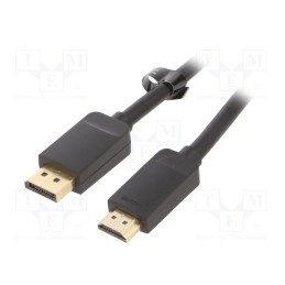 1 pcs x VENTION - HADBH - Cable, DisplayPort plug,HDMI plug, Len: 2m, black, 30AWG