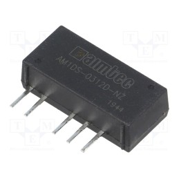 1 pcs x AIMTEC - AM1DS-0312D-NZ - Converter: DC/DC, 1W, Uin: 3÷3.6V, Uout: 12VDC, Uout2: -12VDC, SIP7
