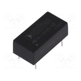 1 pcs x AIMTEC - AM1M-1212D-NZ - Converter: DC/DC, 1W, Uin: 10.8÷13.2V, Uout: 12VDC, Uout2: -12VDC