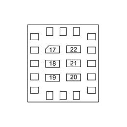 1 pcs : SLG46537M - SPLD - Simple Programmable Logic Devices GPAK Mixed Signal Matrix