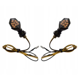 Bright mini LED turn signals E24 quad atv cross 2