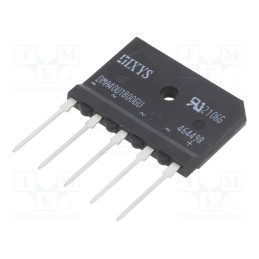 1 pcs x IXYS - DMA40U1800GU - Bridge rectifier: three-phase, Urmax: 1.8kV, If: 40A, Ifsm: 370A