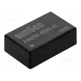 1 pcs x AIMTEC - AM6TIW-4824S-RZ - Converter: DC/DC, 6W, Uin: 18÷75V, Uout: 24VDC, Iout: 250mA, DIP24