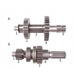 Gearbox 1 1 complete atv 110 quad set