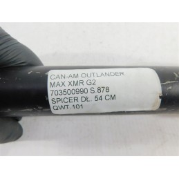 Rear drive shaft can am outlander max xmr g2 703500990 spicer dl 54 cm