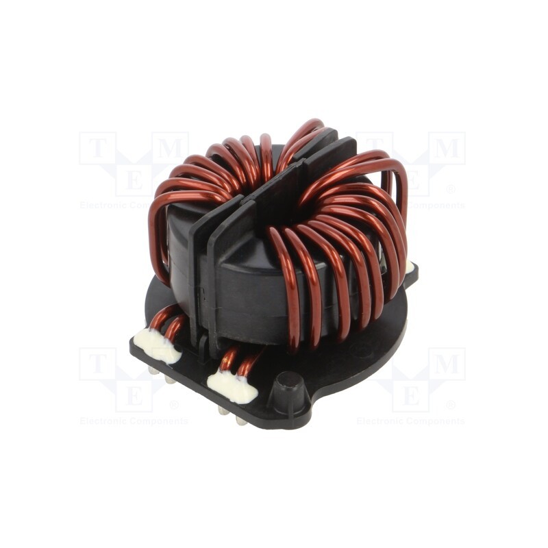 1 pcs x SCHAFFNER - RB6122-50-0M3 - Inductor: wire with current compensation, THT, 250uH, 50A, 0.9mΩ