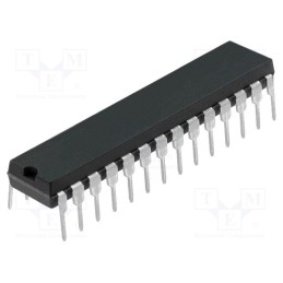 1 pcs x MICROCHIP TECHNOLOGY - PIC16F883-I/SP - IC: PIC microcontroller, 7kB, 20MHz, 2÷5.5VDC, THT, DIP28, PIC16