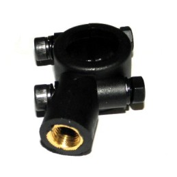 M8 mirror handlebar clamp for ATV quad