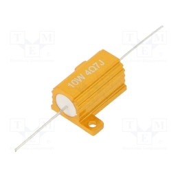 1 pcs x SR PASSIVES - AHP10W-4R7J - Resistor: wire-wound, with heatsink, 4.7Ω, 10W, ±5%, 50ppm/°C