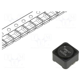1 pcs x EATON ELECTRONICS - DRQ127-101-R - Inductor: wire, SMD, 100uH, Ioper: 1.96A, 163mΩ, ±20%, Isat: 3.64A