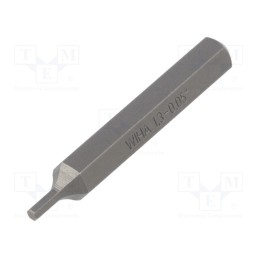 1 pcs x WIHA - 40616 - Screwdriver bit, hex key, HEX 1,3mm, Overall len: 28mm, MICRO