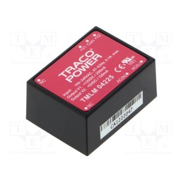 1 pcs x TRACO POWER - TMLM 04225 - Converter: AC/DC, 3.5W, 90÷264VAC, Usup: 120÷370VDC, Uout: 5VDC