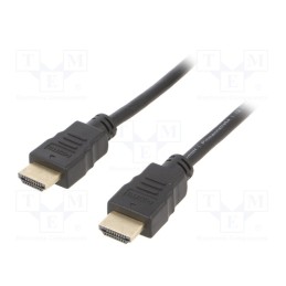 1 pcs x Goobay - 58571 - Cable, HDCP 2.2,HDMI 2.0, HDMI plug,both sides, 0.5m, black