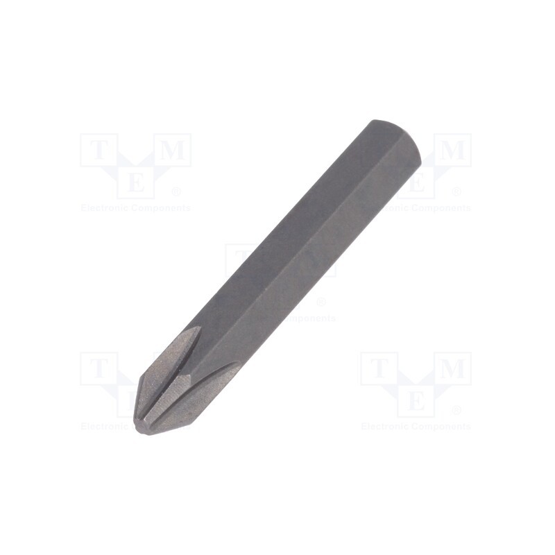 1 pcs x WIHA - 40612 - Screwdriver bit, Phillips, PH1, Overall len: 28mm, MICRO