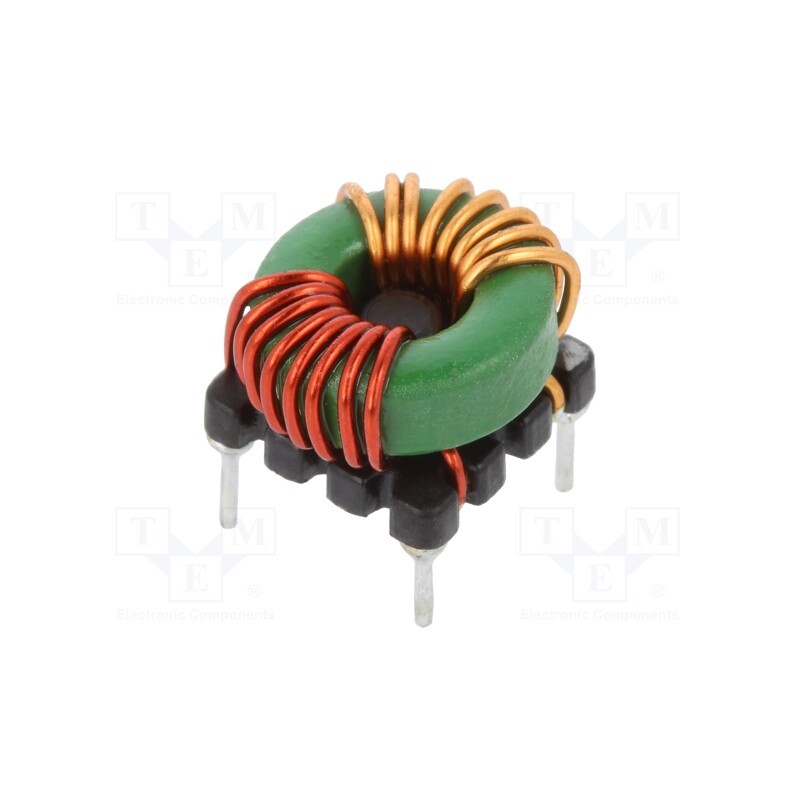 1 pcs x TRACO POWER - TCK-051 - Inductor: wire, THT, 145uH, 20mΩ, -40÷105°C, ±35%, 11.5x11.5x8.8mm