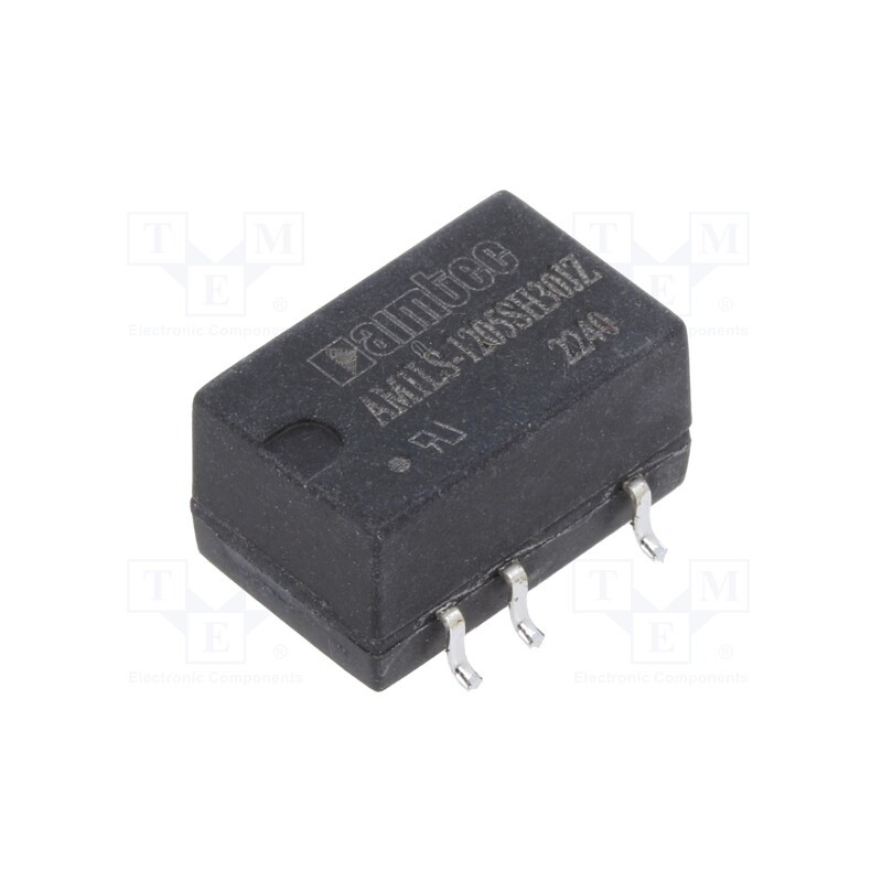 1 pcs x AIMTEC - AM1LS-1205SH30JZ - Converter: DC/DC, 1W, Uin: 10.8÷13.2V, Uout: 5VDC, Iout: 200mA, SMD